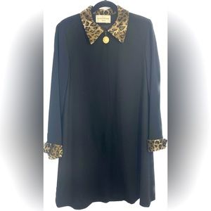 Vintage Evan Picone Zip Up Maxi Coat